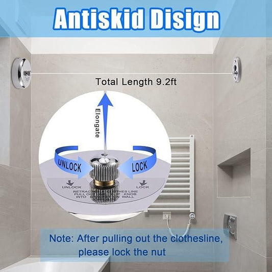 Stainless Steel Retractable Clothesline