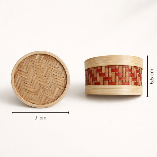 Eco-friendly round box (set of 2)