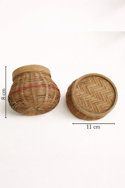 Eco-Friendly Curvy Round Storage Box (Set of 2)